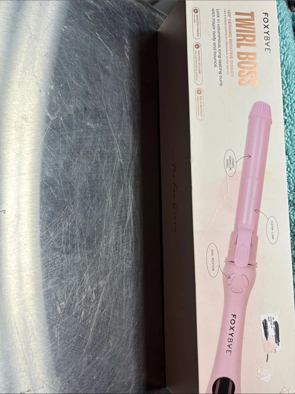Foxybye Twirl Boss Kids Curling Wand - Pink